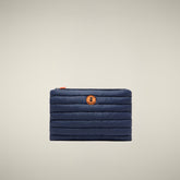Pouch trapuntata Shaula blu navy - Accessori | Save The Duck