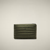 Pouch trapuntata Thalassa verde bosco - Accessori | Save The Duck