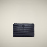Pouch trapuntata Thalassa blu nero - Accessori | Save The Duck