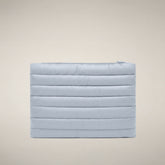 Pouch trapuntata Thalassa azzurro alba - Accessori | Save The Duck