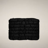 Unisex-Stepp-Pouch Thalassa in Schwarz | Save The Duck