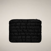Unisex-Stepp-Pouch Thalassa in Schwarz | Save The Duck