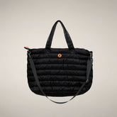 Gepolsterte Shopper-Bag Angus in Schwarz - Produkte | Save The Duck