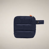 Portafoglio imbottito da polso Bo blu nero - FW26 Man | Save The Duck