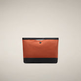 Borsa unisex Giah rosso terra di Siena e nero - Accessori | Save The Duck