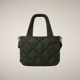 Unisex-Stepptasche Sely in Schlangengrün | Save The Duck