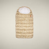 Sacco Nanna Buz con stampa leopardo marrone - Accessori Baby | Save The Duck