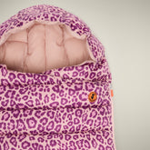 Sacco Nanna Buz con stampa leopardo rosa - Accessori Baby | Save The Duck