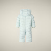 Tutina neonato Storm azzurro ghiaccio - Tutine Imbottite Neonato | Save The Duck