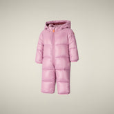 Grenouillère bébé Shell rose orchidée | Save The Duck