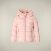 Piumino unisex animal-free Wally rosa cipria - Abbigliamento per Neonati | Save The Duck