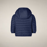 Piumino neonato unisex Nene blu navy - Piumini Neonati Animal-Free | Save The Duck