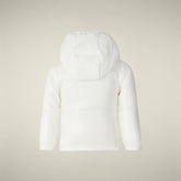 Piumino unisex animal-free Jody bianco panna - Abbigliamento per Neonati | Save The Duck