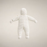 Unisex Baby Padded Overall Storm in Off White - Baby | Save The Duck