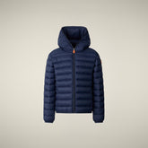Piumino bambino animal-free Dony blu navy - FW25 BOY COLLECTION | Save The Duck