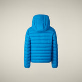 Piumino bambino animal-free Dony blu mirtillo - FW25 BOY COLLECTION | Save The Duck