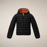 Boys' Puffer jacket Dony in Black - Preview FW26 Boy | Save The Duck