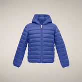 Jungen-Steppjacke Dony in Eclipse-Blau - FW26 Duck to school Kids | Save The Duck