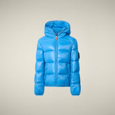 Piumino bambino animal-free Artie blu iceberg - FW25 BOY COLLECTION | Save The Duck