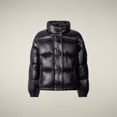 Piumino bambina animal-free Cini nero - Collezione Bambina | Save The Duck