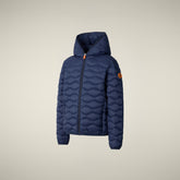 Piumino bambino animal-free Baz blu navy - FW25 BOY COLLECTION | Save The Duck