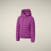 Piumino bambina animal-free Lily viola ciclamino - Piumini Bambina Animal-Free | Save The Duck