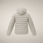 Piumino bambina Iris beige rainy - Our Icons | Save The Duck
