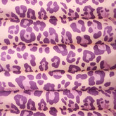 Mädchen-Steppjacke Aga mit Pink Leopard Print | Save The Duck