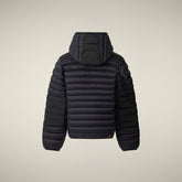 Piumino bambino animal free Flip nero - FW25 BOY COLLECTION | Save The Duck