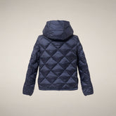 Girls' Puffer Jacket Cory in Night Blue | Save The Duck