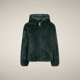 Mädchen-Wendejacke Chloe in Nori-Grün | Save The Duck