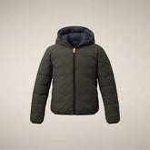 Jungen-Wendejacke Oliver in Landgrün - Duck to school FW26 | Save The Duck