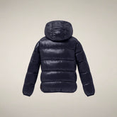 MÃ¤dchen-Steppjacke Kate in Blau-Schwarz - Preview FW26 Girl | Save The Duck