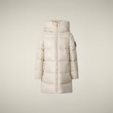 Piumino bambina animal-free Millie beige chiaro - Piumini Bambina Animal-Free | Save The Duck