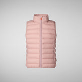GILET UNISEX BAMBINO ANDY ROSA ANTICO - Smanicati e Gilet Bambino | Save The Duck