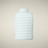 Gilet unisex animal-free Andy azzurro ghiaccio - Smanicati e Gilet Bambino | Save The Duck