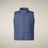 Gilet imbottito bambini unisex Dolin blu fiordaliso - Gilet e Smanicati Bambina | Save The Duck