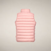 Unisex-Kids-Steppweste Andy in Puderrosa | Save The Duck