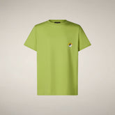 T-shirt bambini unisex Ashwine verde lime - Unisex Kids T-shirt & Sweatshirts | Save The Duck