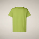 T-shirt bambini unisex Ashwine verde lime - Unisex Kids T-shirt & Sweatshirts | Save The Duck