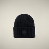 Berretto bambino unisex Doyle nero - Accessori | Save The Duck