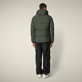 Parka uomo animal free Alter verde scuro - Parka Uomo | Save The Duck