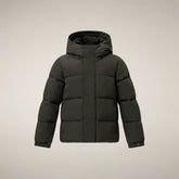 Boys' Parka Joris in Land Green - Boys Parka | Save The Duck