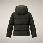 Jungenparka Joris in Landgrün - FW26 Duck to school Kids | Save The Duck
