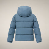 Jungenparka Joris in Delfinblau - FW26 Duck to school Kids | Save The Duck