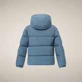 Boys' Parka Joris in Dolphin Blue - Boys Parka | Save The Duck