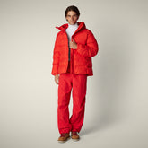 Parka uomo animal free Leland rosso vivo - Parka Uomo | Save The Duck
