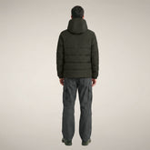 Parka uomo Leland verde terra | Save The Duck