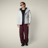 Parka uomo animal free Fraser grigio nebbia - Parka Uomo | Save The Duck