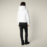 Parka donna animal free Arena bianco - Parka donna | Save The Duck